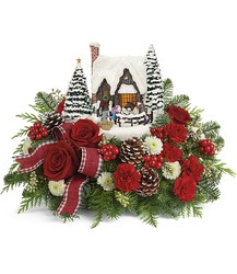 Thomas Kinkade's Warm Winter  from Mona's Floral Creations, local florist in Tampa, FL